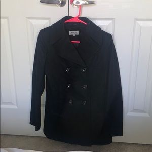 Black Pea Coat